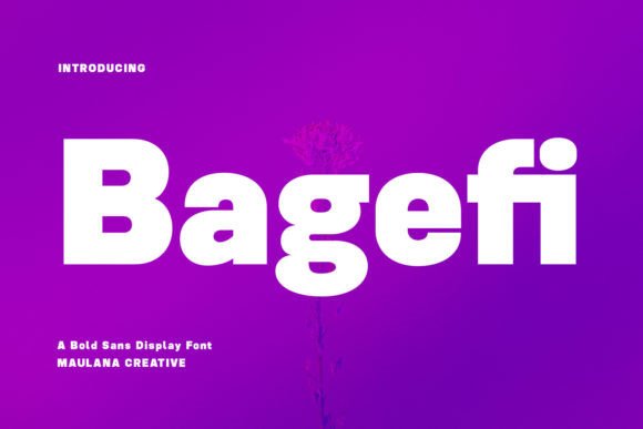 Bagefi: A Modern Sans Serif Font for Web Design