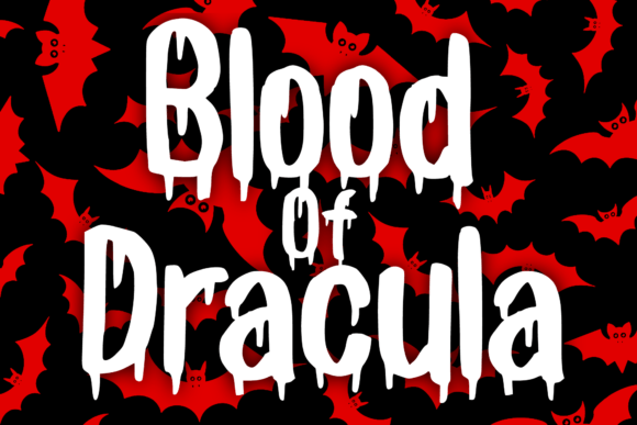 Blood of Dracula Font Review