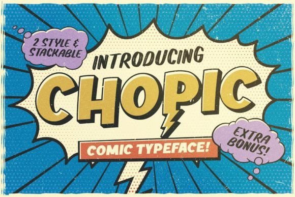 Bring Your Brand to Life with the Chopic Font
