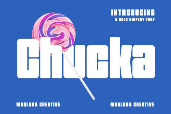 Chucka Font for Web Design: A Modern Display Typeface