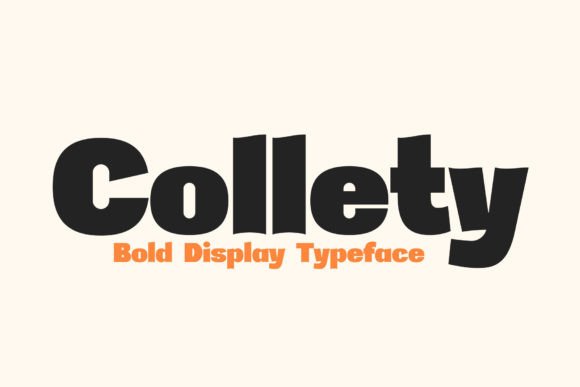 Collety: A Bold Display Font for Digital Branding