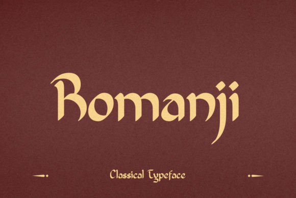 Designing with Romanji for a Modern Editorial Look