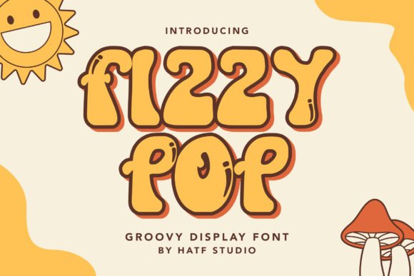 Fizzy Pop – A Groovy Display Font for Web Design