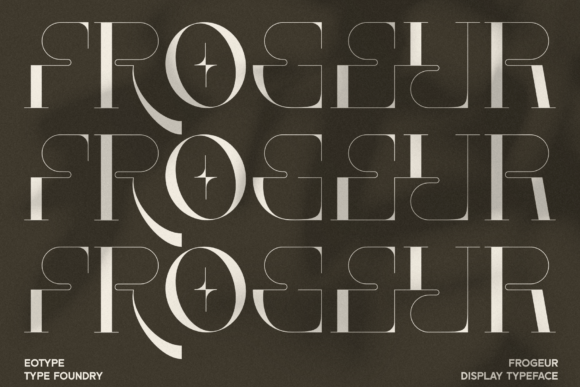 Frogeur: A Modern Serif Font for Business Branding