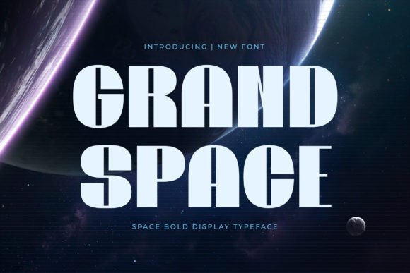 Grand Space: A Bold Font for Handmade Creations