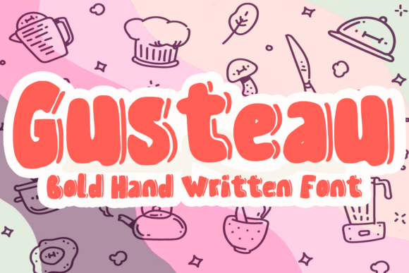 Gusteau Font for Web Design Projects