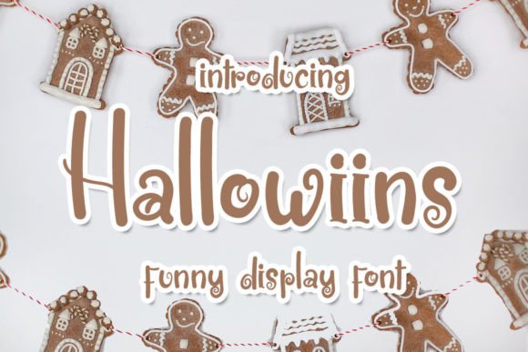 Hallowiins Font for Campaign Creativity