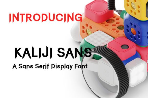 Kaliji: A Unique Display Font for Modern Web Design