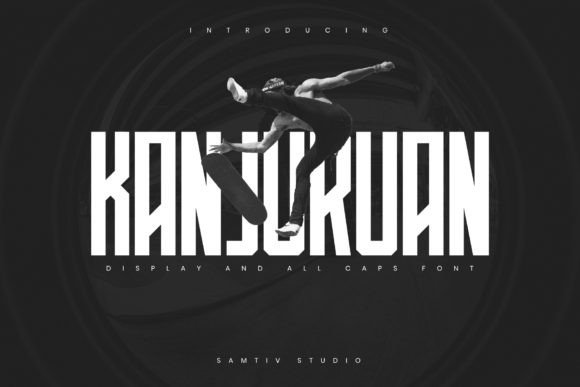 Kanjuruan: A Modern Display Font for Web Design