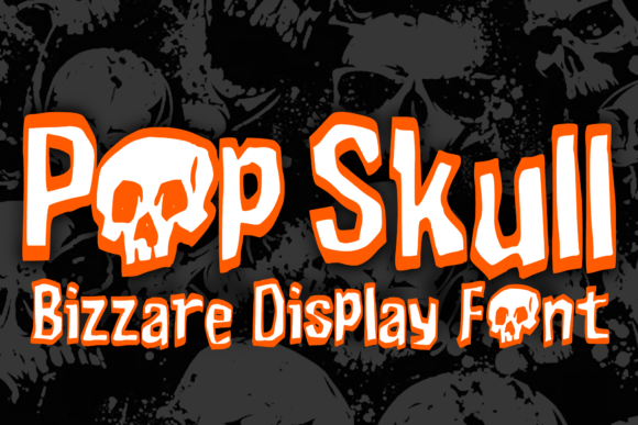 Pop Skull: A Funky Display Font for Bold Web Designs