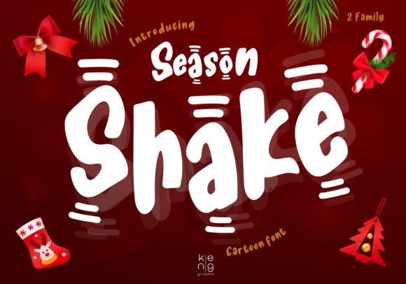 Season Shake Display Font Review