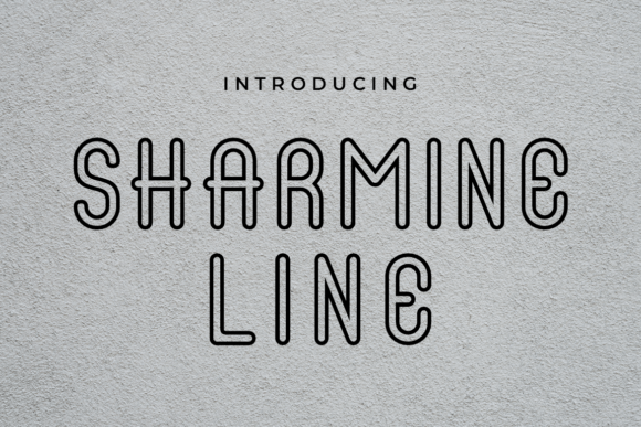 Sharmine Line: A Designer's Take on a Modern Display Font