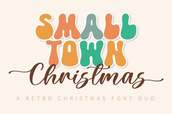 Small Town Christmas Duo: A Font That Elevates Branding