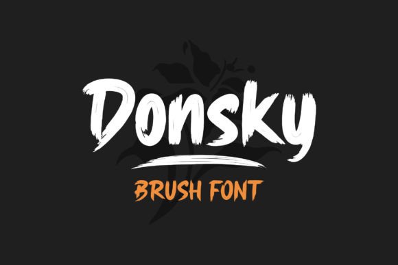 Testing Donsky: A Dry Brush Font for Modern Web Design